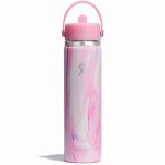 Wide Mouth Flex Straw 24 oz - Jelly Pink