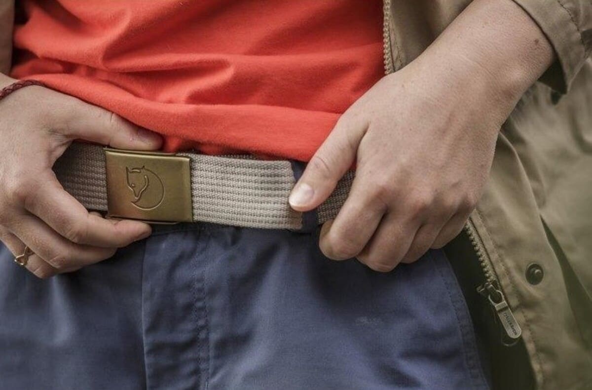 Keistimewaan Gesper Canvas Belt dari Fjallraven