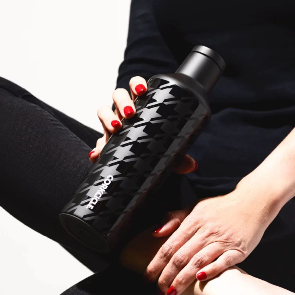 Onyx Houndstooth Canteen