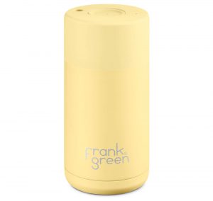 12oz Reusable Cup - Push Button Lid