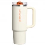Quencher ProTour Flip Straw Tumbler 30 oz - Cream Apricot Gloss