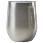 Stemless 12 oz Metallic - Brushed Steel