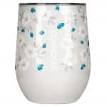 Classic Stemless 12 oz - Ditsy Floral Cream