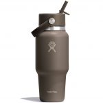 ⁠⁠Hydro Flask Wide Mouth Travel Bottle Flex Straw Cap 24 oz - Sandpiper