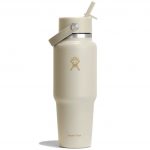 ⁠⁠Hydro Flask Wide Mouth Travel Bottle Flex Straw Cap 32 oz - Coconut