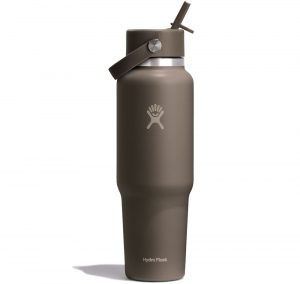 Wide Mouth Travel Bottle Flex Straw Cap 40 oz