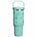 Iceflow™ Flip Straw Tumbler 30 oz - Teal Daisies