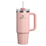 Quencher H2.0 Flowstate™ Tumbler 30 oz - Peach Rose Picnic Stripe
