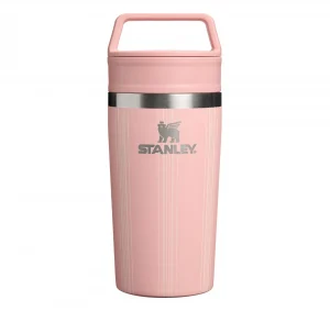 Stanley The Café-To-Go Travel Mug 12 oz Peach Rose Picnic Stripe