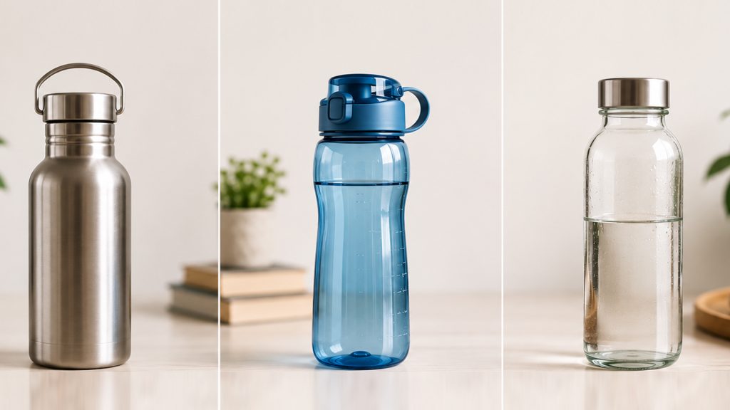 Botol Minum Stainless vs Plastik vs Kaca: Mana yang Terbaik? (2026)