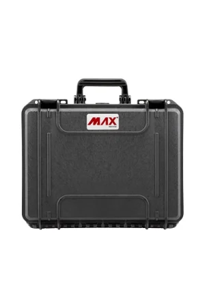Panaro MAX380H160CAMORG Hard Case with Camera Inlay & Document Organizer Pouch Black