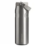 Iceflow™ Aerolight Flip Straw Tumbler 24 oz - Stainless Steel Ash