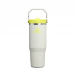 Iceflow™ Flip Straw Tumbler 30 oz - Pale Stone Atomic